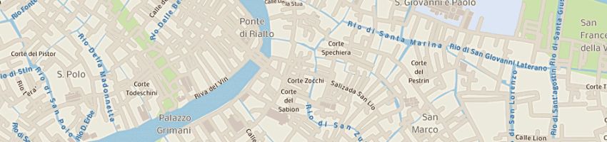 Mappa della impresa aliprandi giovanni a VENEZIA