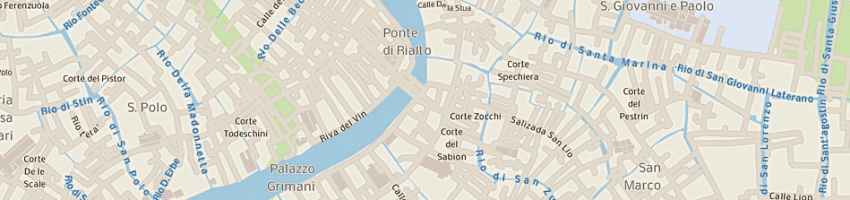 Mappa della impresa bartolucci francesco e c snc a VENEZIA