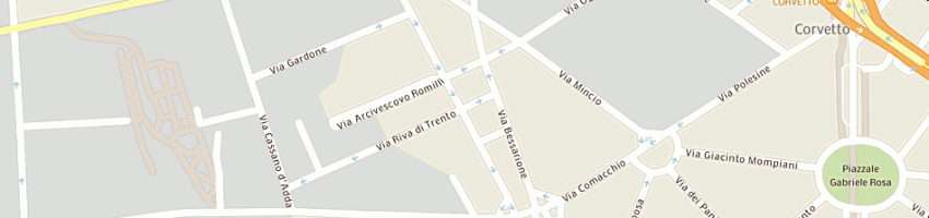 Mappa della impresa termo industria (srl) a MILANO