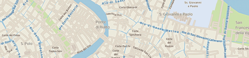 Mappa della impresa veneziana musei coop (srl) a VENEZIA