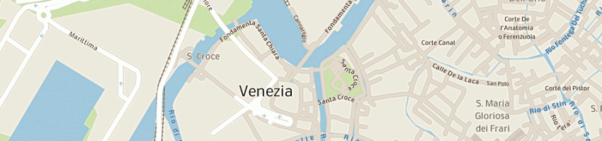 Mappa della impresa scarpa guerrino sas a VENEZIA