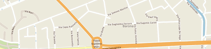 Mappa della impresa zucca franco a MILANO
