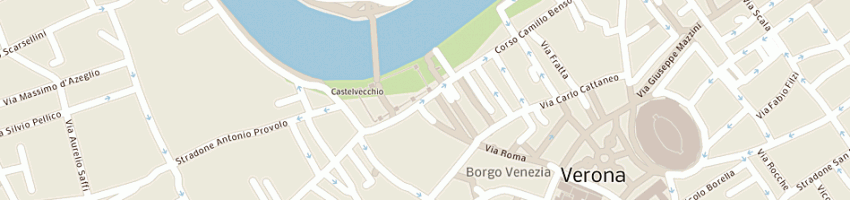 Mappa della impresa bar claudio a VERONA