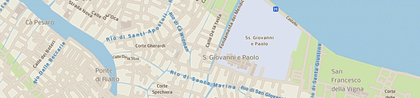 Mappa della impresa ortopedia veneziana sas a VENEZIA