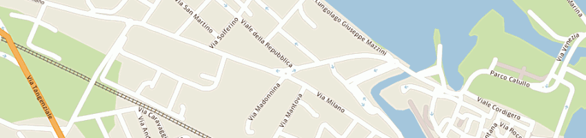 Mappa della impresa la bottega della cornice snc di dalla piazza cristian e nadia a PESCHIERA DEL GARDA