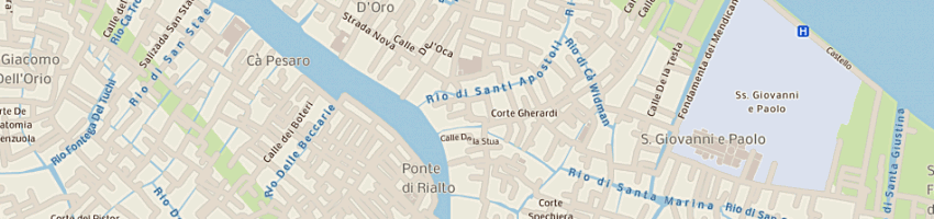 Mappa della impresa art corner snc di cestaro f e lorato a c a VENEZIA