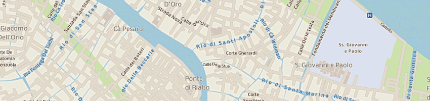 Mappa della impresa evercom snc di rossetto d e bertolin g a VENEZIA