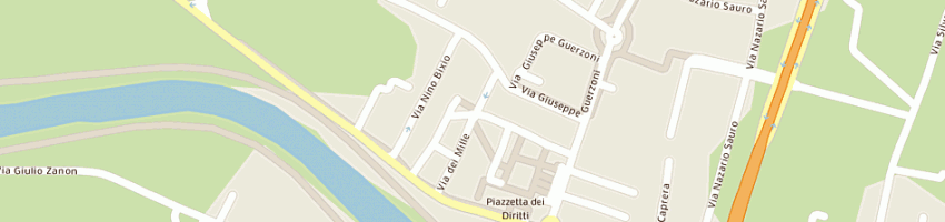 Mappa della impresa roma giuseppe a CADONEGHE