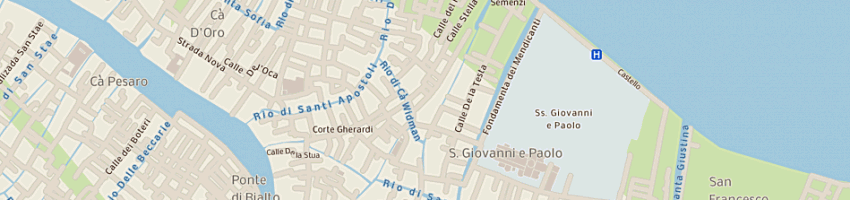 Mappa della impresa riccio giampaolo a VENEZIA