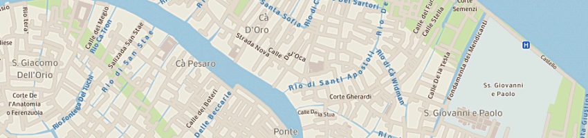 Mappa della impresa girotto melita e cappellotto paolo e c snc a VENEZIA