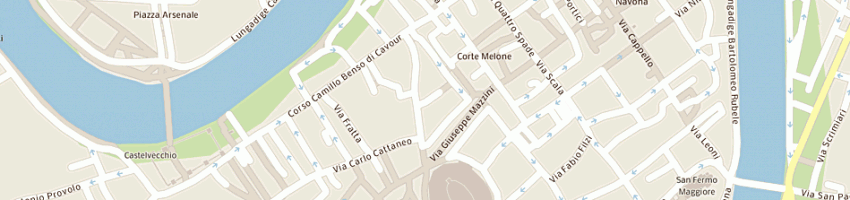 Mappa della impresa masaia cleonice a VERONA