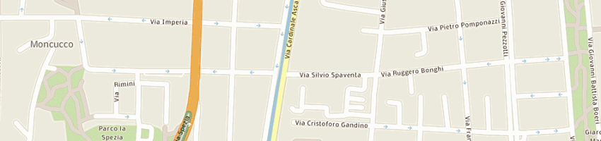 Mappa della impresa la bicicletteria di caldarone luigi a MILANO