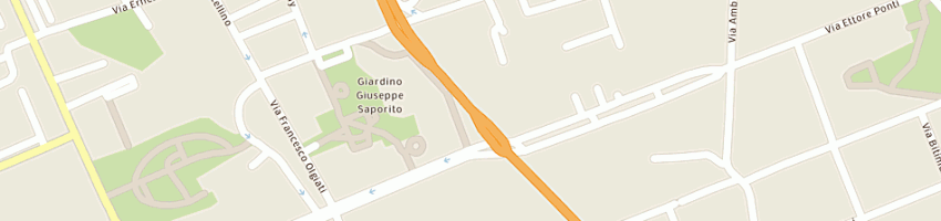 Mappa della impresa saga spa a MILANO