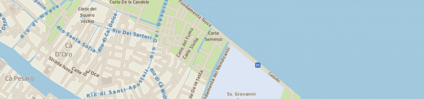 Mappa della impresa assicurazione generali (spa) a VENEZIA