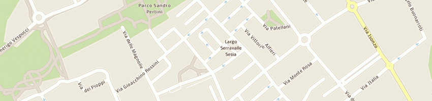 Mappa della impresa tipografia milanese srl a CESANO BOSCONE