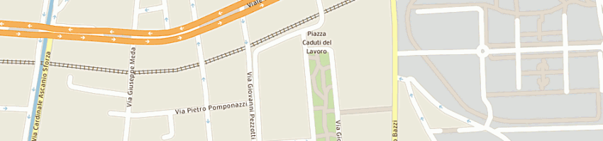 Mappa della impresa fdb snc di filippo florita e c a MILANO