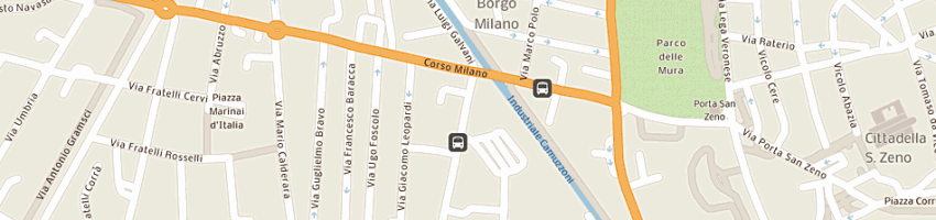 Mappa della impresa valextra srl a MILANO
