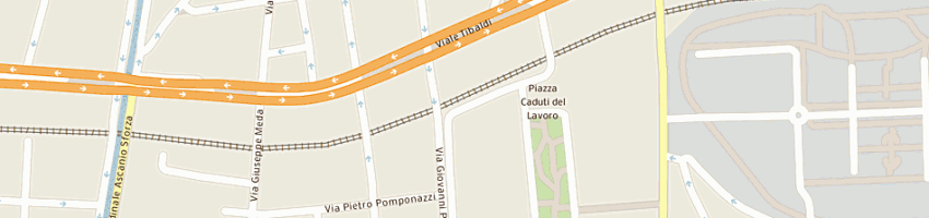 Mappa della impresa passarella a MILANO