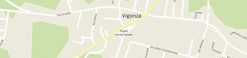 Mappa della impresa benetollo vinicio a VIGONZA