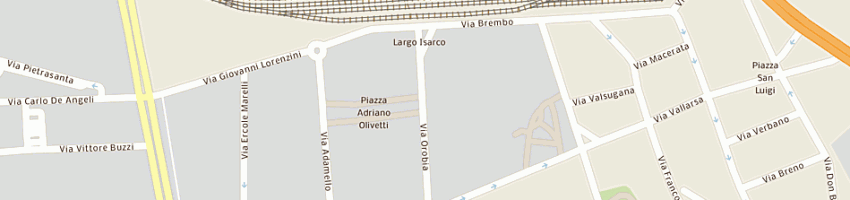 Mappa della impresa alchera group spa a MILANO