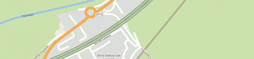 Mappa della impresa carrelli bm srl a MONTEBELLO VICENTINO