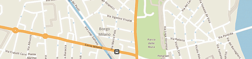 Mappa della impresa scuole pubbliche-scuole elementari-gb perasso-direzione a MILANO