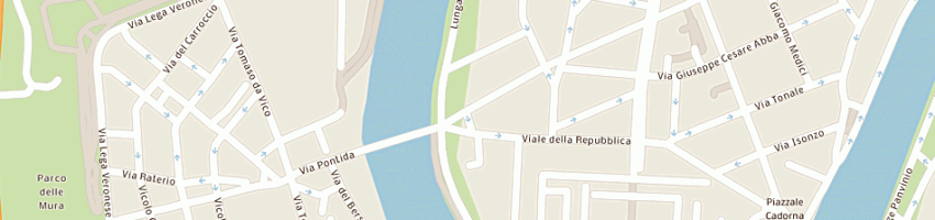 Mappa della impresa oasi srl a VERONA