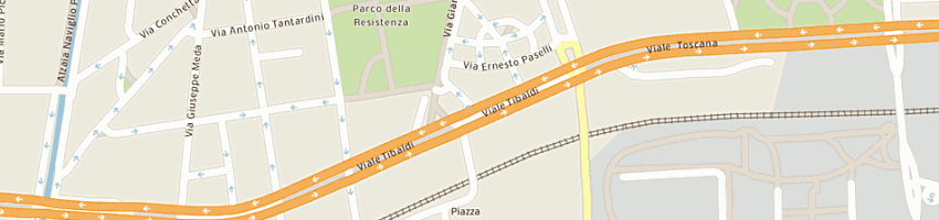 Mappa della impresa caponi elena a MILANO