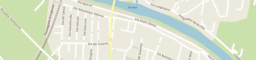 Mappa della impresa emac sas a PADOVA