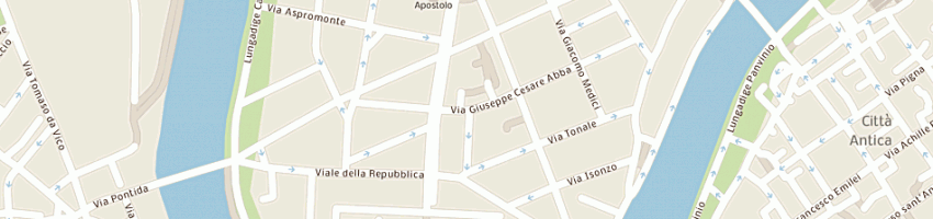 Mappa della impresa vianini giuseppe a VERONA