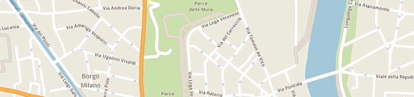 Mappa della impresa istituto leopardi (srl) a MILANO