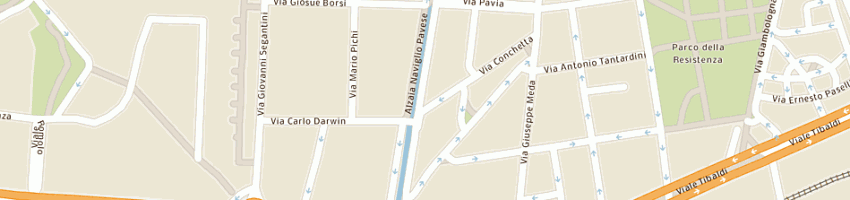 Mappa della impresa giotta barbara a MILANO