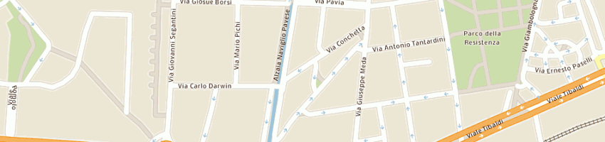 Mappa della impresa r-group srl a MILANO