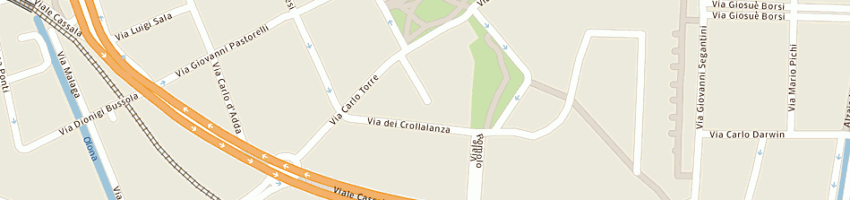 Mappa della impresa ag arredamenti di arangino giovanni a MILANO
