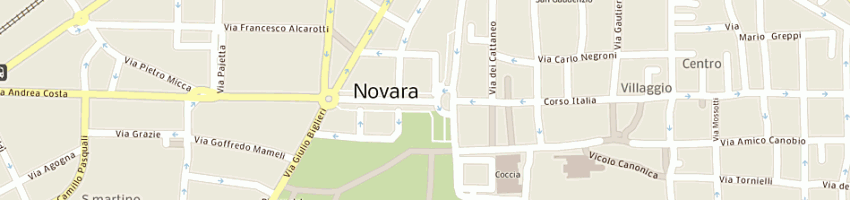 Mappa della impresa bouttier silvain a NOVARA