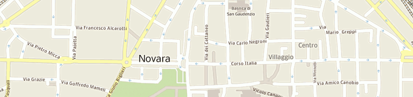 Mappa della impresa barbaglia morena a NOVARA