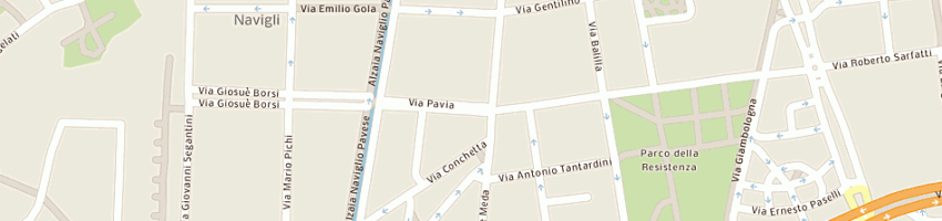 Mappa della impresa cafarelli valeria a MILANO
