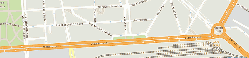 Mappa della impresa studio antonella masotina a MILANO