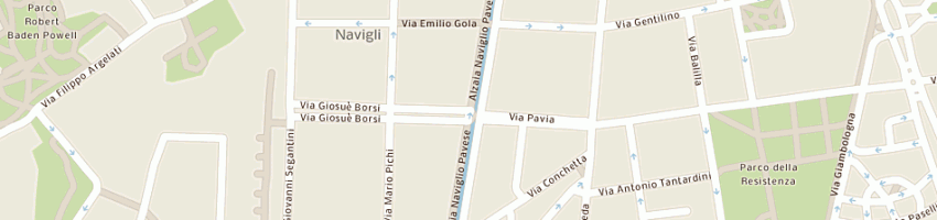 Mappa della impresa omg pinny a MILANO