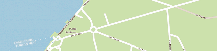 Mappa della impresa vibe srl a CAVALLINO TREPORTI