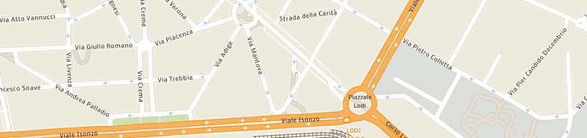 Mappa della impresa mastromatteo savino a MILANO