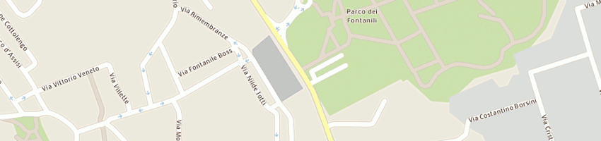 Mappa della impresa bozzolo giampiero a MILANO