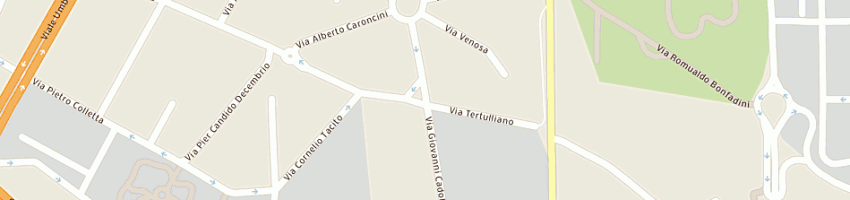 Mappa della impresa studio roncalli elena a MILANO