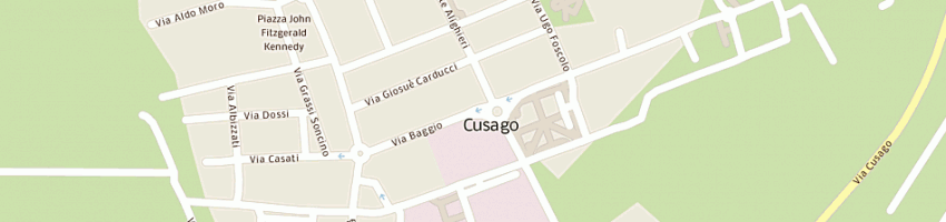 Mappa della impresa castelli auto di castelli arturo a CUSAGO