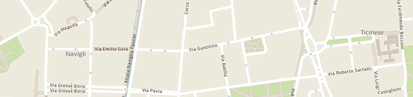 Mappa della impresa sigall snc di signorile e allegrezza a MILANO
