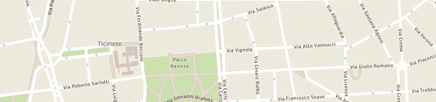 Mappa della impresa piantoni luca ernesto a MILANO