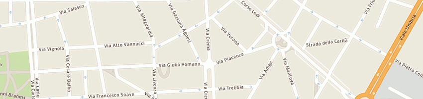 Mappa della impresa pietrocola mara e c sas a MILANO