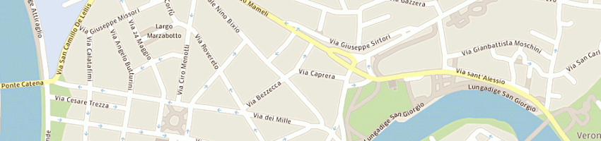 Mappa della impresa centro danza di elisa gregori a VERONA