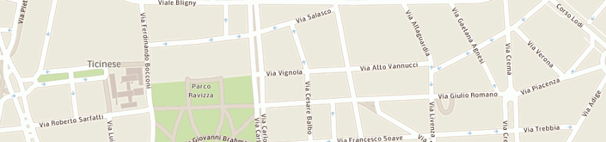 Mappa della impresa arti grafiche fratelli fiorin (spa) a MILANO