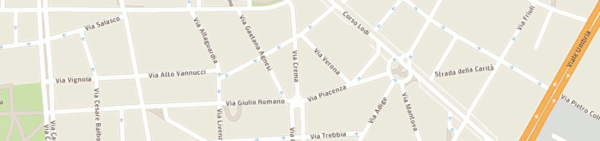 Mappa della impresa buitoni anna a MILANO